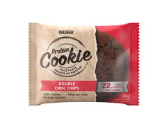 Biscuite proteic Cookie double choc chips 100% vegan 90 g