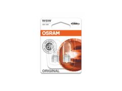 Set Bec auto, Osram, 12V 5W W5W Original 2 buc.