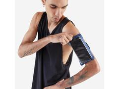 Suport smartphone mare alergare Jogging KIPRUN Albastru Adulți