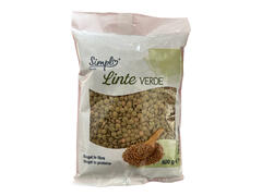 Linte Verde Boabe Simpl 500g