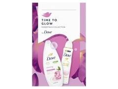 Set cadou Dove Time to Glow: gel de dus Dove Renewing, 250 ML + deodorant Dove Calming Blossom, 150 ML