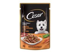Hrana cu pui si legume 100g, Cesar