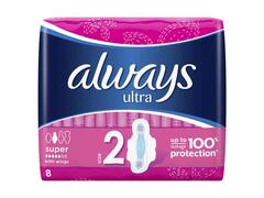 Always Ultra Long Super Plus absorbante igienice 8 bucati