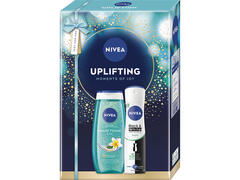 Set pentru cadou Nivea Uplifting: gel de dus 250ml si deodorant spray 150ml