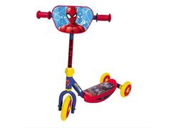 Trotineta cu 3 roti Spiderman, otel/plastic/PVC, Multicolor