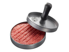 Presa pentru hamburger BBQ H.9.3 D.11.8 argintiu
