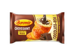 Boromir Croissant crema ciocolata rom 60g        