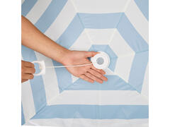 Cort de plajă anti UV UPF50+ 3 persoane IWIKO Albastru vis