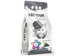 Asternut igienic pentru pisici cu carbon activ Cat Town, 5 L
