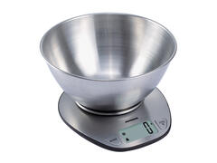 Cantar de bucatarie Heinner HKS-5SS, Bol 5 kg, Inox, 1g, LCD