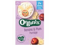 Cereale Ecologice (Bio) Cu Banane Si Prune, 200G, 7+, Organix