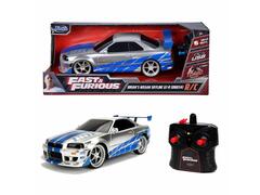 Masina cu telecomanda, Jada, Fast And Furious, Nissan Skyline GTR, 1:16