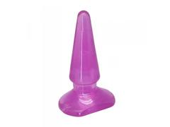 Dildo Anal Jelly Plug Purple Erotica