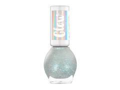 Lac de unghii Miss Sporty Glow Glitter, 020 Boreal Lights, 7 ML