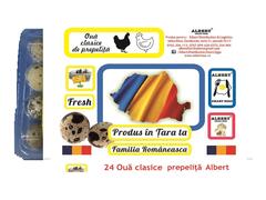 Albert oua de prepelita 24 bucati