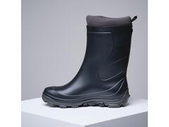Cizme de ploaie călduroase și îmblănite 100 Negru Copii - 27/28