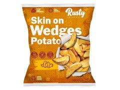 Rusty Cartofi skin on wedges 1kg