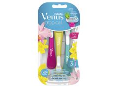 Aparate de ras de unica folosinta Gillette Venus Tropical, 3 bucati