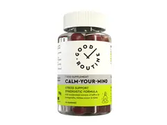 Calm-Your-Mind flacon din material polimeric cu 60 jeleuri (gust de capsuni)