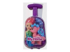 Troller Cu Papusica Si Ponei