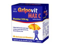 Gripovit Max C ghimbir miere 10pl - NATUR PRODUKT