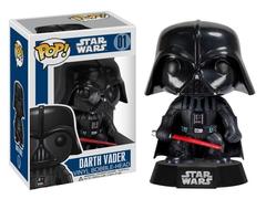 Figurina Funko Pop cu cap oscilant Star Wars Darth Vader 01, vinil, Multicolor