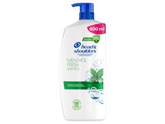 Sampon anti-matreata Head & Shoulders Menthol Fresh pentru orice tip de par, Head & Shoulders 800 ML