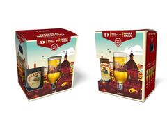 Birra Moretti  5X0.33L + Pahar