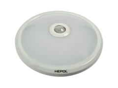 Aplica rotunda cu senzor Hepol, 1 x LED, max 16 W, IP40, alb