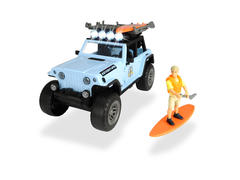 Set Masinuta Jeep cu figurina Dickie Playlife Surfer