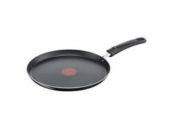 Tigaie clatite Simply Clean Tefal, aluminiu, 25cm, Negru