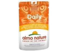 Hrana umeda pentru pisici Almo Nature Daily Pui si Somon 70g