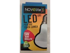 Bec LED spot R50 5W E14 lumina rece Novelite