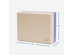 Cărămidă yoga din spumă mărimea XL, Albastru