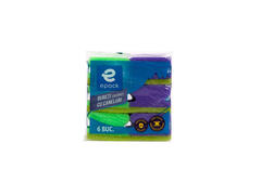 Bureti pentru vase cu caneluri Epack, 6 bucati, multicolor