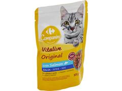 Hrana umeda pisica somon 100G Companino