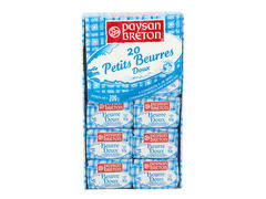 Unt dulce mini 82% grasime 20 x 10 g Paysan Breton