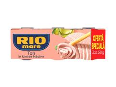 Rio Mare ton in ulei de masline 3 x 160 g