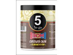 5 To Go Ciocolata Calda Cu Rom 250G