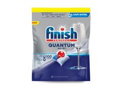 Detergent Finish Quantum pentru masina de spalat vase, 100 capsule