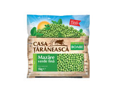 Mazare verde fina congelata 1kg Casa Taraneasca
