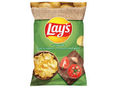 Chips Lay's cu rosii si usturoi 60g