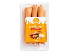 Crenvusti din piept de pui, 250g Carrefour Classic