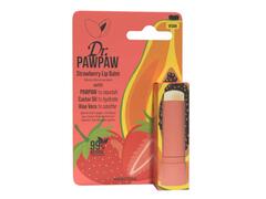 Balsam pentru buze, cu aroma de capsune si pawpaw, ulei de ricin si aloe vera, Dr.PAWPAW, 4 g