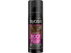 Spray Vopsire Temporara A Radacinilor Syoss Root Retoucher Saten Inchis, 120Ml