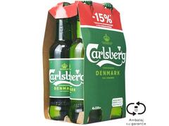 SGR*Carlsberg Bere blonda 4 x 330 ml 5,2% alc