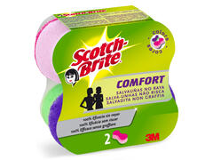 Burete delicat ergonomic 2 bucati Scotch Brite
