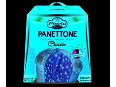 Panettone - Produs De Cofetarie Dospit Natural, Copt La Cuptor Cu Stafide si Coaja De Portocala Confiata 500G