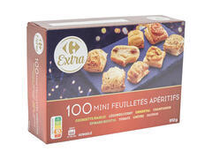 100 mini foietaje aperitiv  Carrefour Extra