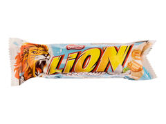 Lion baton ciocolata alba si fulgi de cocos 40 g